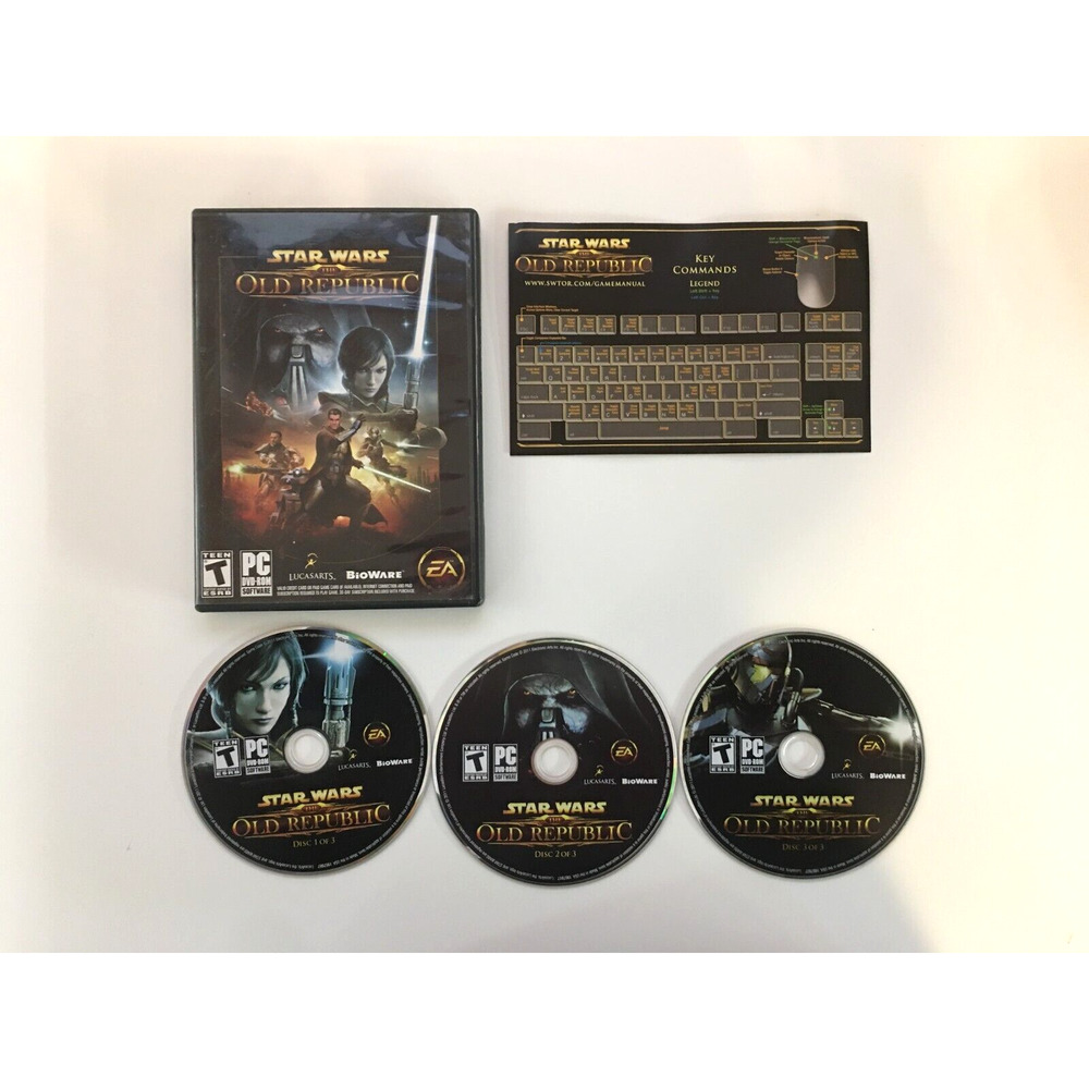 Star Wars: The Old Republic (PC/Windows, 2011) CIB Complete w/Registration Code